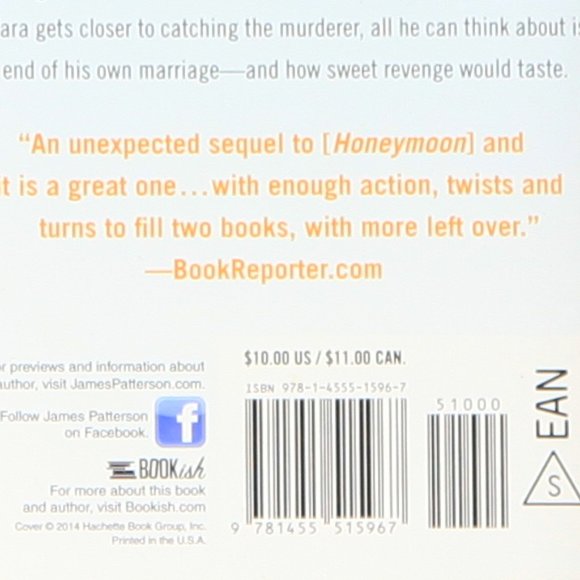 Second Honeymoon by James Patterson - World's #1 Best-Selling Writer - Picture 3 of 4